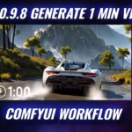 How to Generate 1-Minute AI Videos Using LTXV 0.9.8 ComfyUI Workflow with LoRA Detailer Step 1
