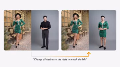 Cross-Image Try-On with Flux Kontext LoRA v0.2 in ComfyUI