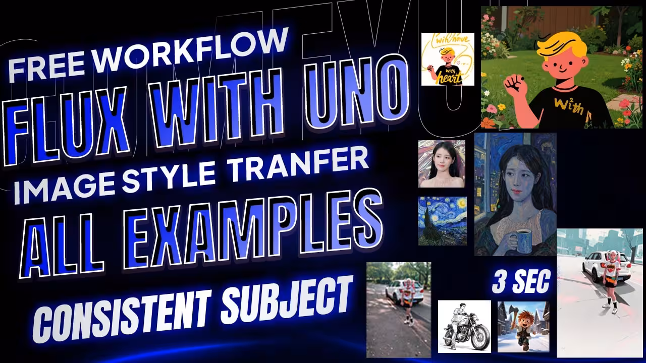 USO ComfyUI Workflow: New IP Adapter Flux Step 1