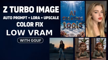 Z Image Turbo ComfyUI Workflow Guide: LoRA, GGUF & Upscale