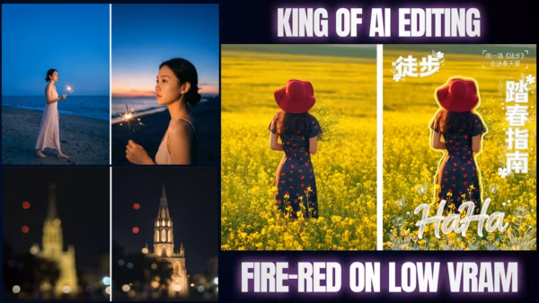 How to Fix FireRed Image Edit in ComfyUI: My Custom Workflow for Low VRAM Step 1