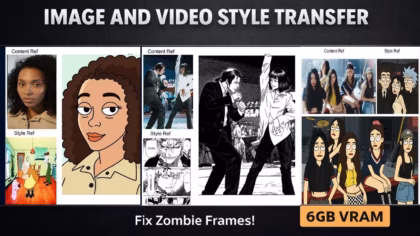 How to Fix Slow Style Transfer in ComfyUI & Run TeleStyle on 6GB VRAM Step 1