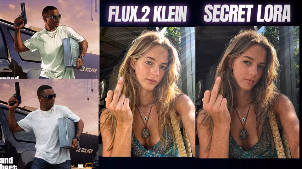 How to Fix the Generic Face Bug in Flux 2 & Optimize Speed Step 1