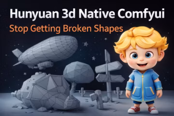 Hunyuan 3D Native ComfyUI Workflow Step 1