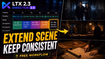 How to Use LTX Director 2.0 in ComfyUI (Perfect Multi-Scene Video) Step 1