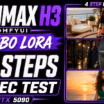MiniMax H3 Turbo LoRA in ComfyUI: 4-Step Settings and Speed Test Step 1